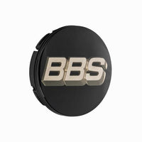 BBS 3D Rotation Nabendeckel mit Logo Weißgold Set (4 Stück)