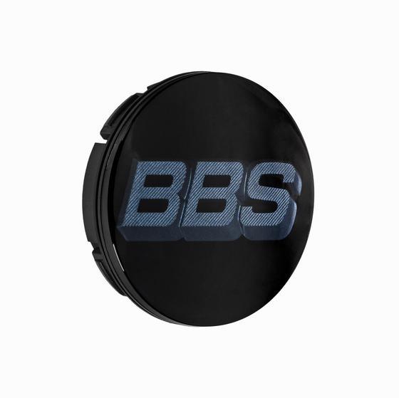 BBS 3D Rotation Nabendeckel mit Logo indigo bluer Set (4 Stück)