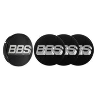 BBS 3D Rotation Nabendeckel mit Logo platinum silber Set (4 Stück)