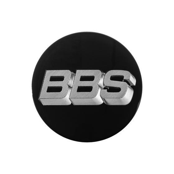 BBS 3D Rotation Nabendeckel mit Logo platinum silber Set (4 Stück)