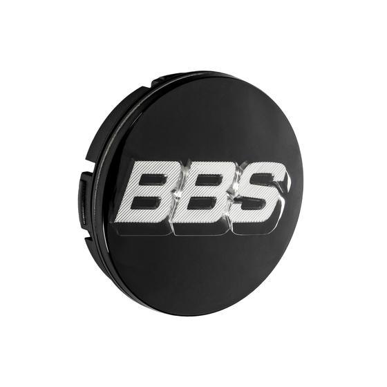 BBS 3D Rotation Nabendeckel mit Logo silber/chrome Set (4 Stück)