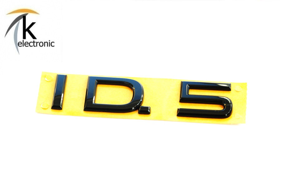 VW ID.5 Schriftzug | schwarz glänzend hinten für Heckklappe