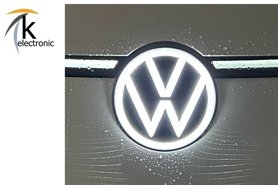 VW ID. Buzz LED VW Logo vorne beleuchtet | Nachrüstpaket Konturbeleuchtung weiß
