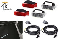 Audi Q3 8U Türbeleuchtung quattro LED-Einstiegsbeleuchtung Nachrüstpaket