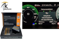 AUDI Q4 e-tron Spurhalteassistent auf eine bessere adaptive Spurführung erweitern Nachrüstpaket KECODI