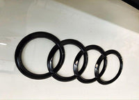 Audi Ring hinten Black Edition