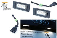 Audi TT 8J LED Kennzeichenbeleuchtung Nachrüstpaket