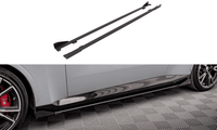 Seitenschweller Erweiterung Street Pro mit Flaps für BMW 2 Coupe M-Paket / M240i G42 von Maxton Design