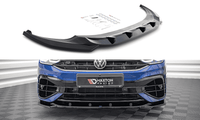 Front Splitter / Cup Schwert / Frontansatz V.3 für VW Tiguan R Facelift AD von Maxton Design