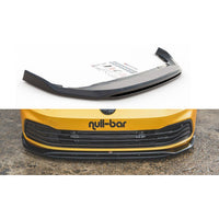Front Lip / Front Splitter / Front Approach V.2 for VW Golf 8 by Maxton Design