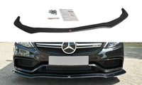 Front Lip / Front Splitter / Front Approach V.1 for Mercedes C-Class S205 63 AMG T-Model by Maxton Design