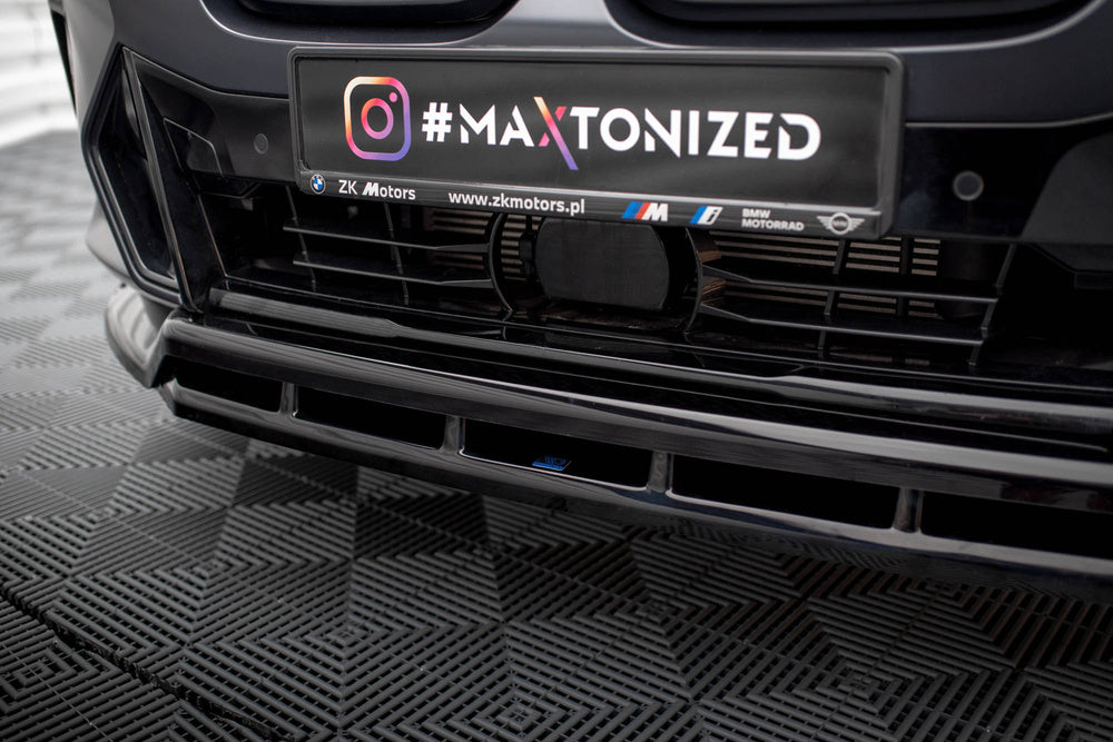 Frontlippe / Frontsplitter / Frontansatz für BMW X3 M-Pack G01 Facelift / iX3 M-Pack G08 Facelift von Maxton Design