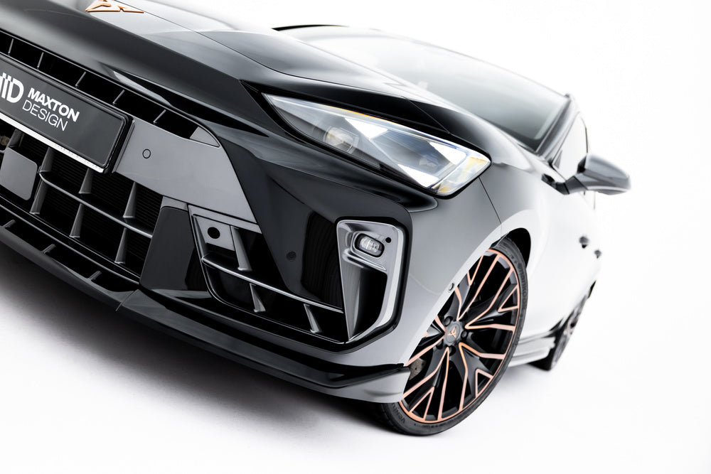 Frontlippe / Frontsplitter / Frontansatz V.1 für Cupra Leon ST / Hatchback Mk1 Facelift von Maxton Design