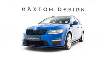 Frontlippe / Frontsplitter / Frontansatz V.1 für Skoda Octavia RS MK3 von Maxton Design