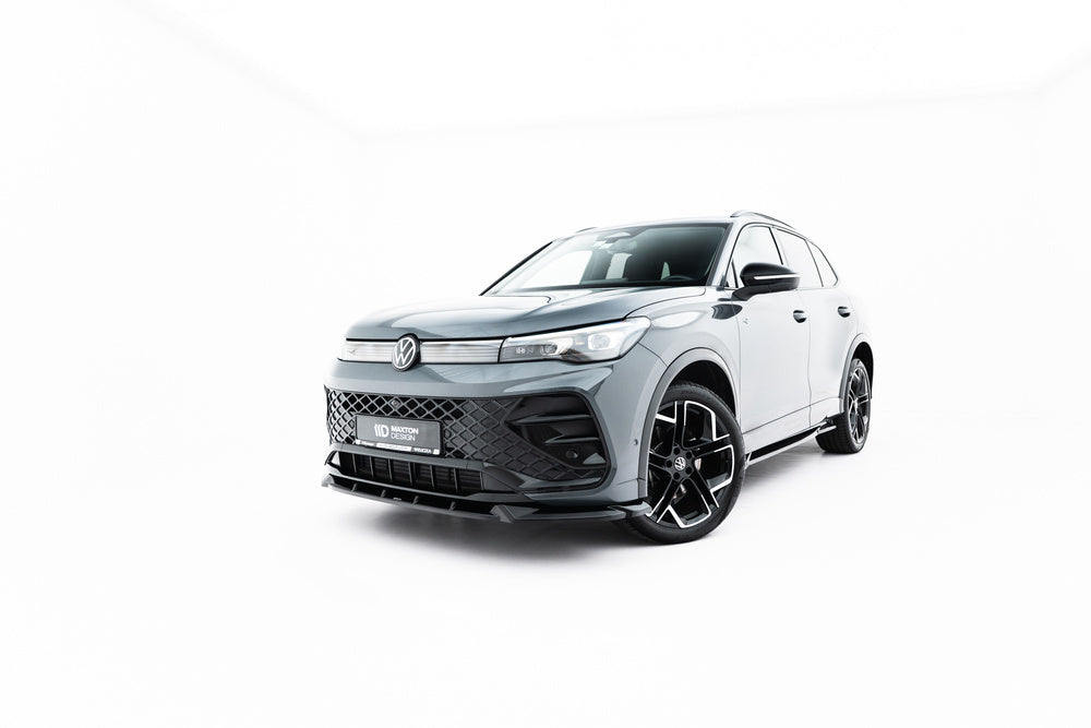 Frontlippe / Frontsplitter / Frontansatz V.1 für VW Tiguan R-Line Mk3 von Maxton Design