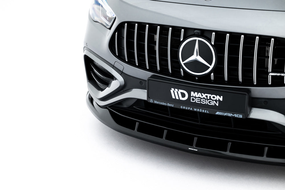 Frontlippe / Frontsplitter / Frontansatz V.2 für Mercedes AMG GLA 35 H247 Facelift von Maxton Design