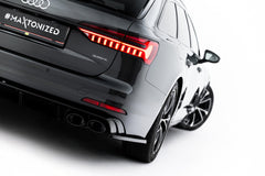 Maxton Design Heckdiffusor Erweiterung für Audi A6 C8 ohne S-Line