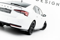 Seitliche Heckdiffusor Erweiterung für Skoda Octavia Sportline Liftback / Combi Mk4 Facelift von Maxton Design