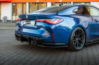 Seitliche Heck Diffusor Erweiterung V.2 für BMW M4 G82 / G82 Facelift von Maxton Design