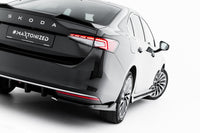 Seitliche Heck Diffusor Erweiterung V.2 für Skoda Superb Mk4 von Maxton Design