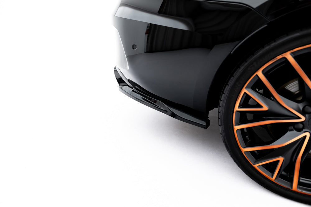 Seitliche Heck Diffusor Erweiterung V.5 für Cupra Leon ST Mk1 Facelift von Maxton Design