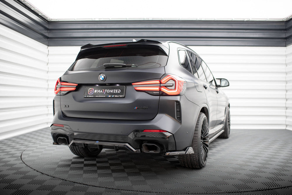 Heckdiffusor Ansatz für BMW X3 M-Pack G01 Facelift von Maxton Design