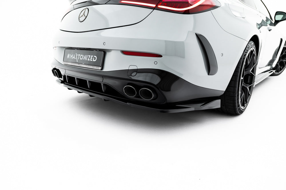 Zentraler hinterer Splitter für Mercedes-AMG CLE 53 Aero C236 von Maxton Design