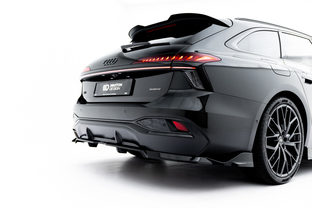 Zentraler Hinterer Splitter V.2 für Audi A6 S-Line Diesel C9 von Maxton Design