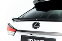Spoiler Cap 3D unter Heckscheibe für Lexus RX F-Sport Mk4 Facelift von Maxton Design