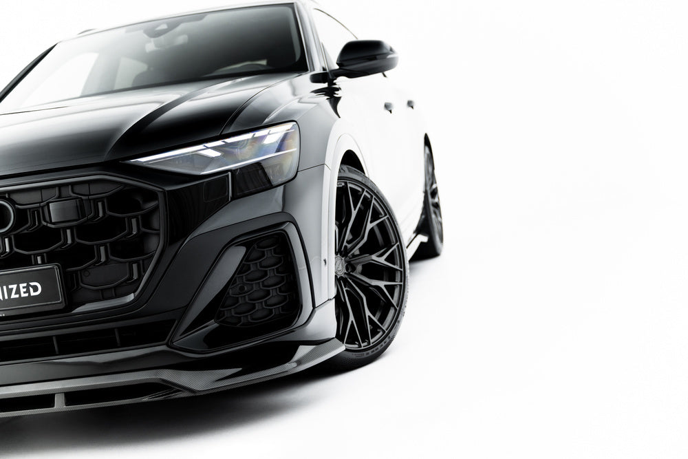Carbon Frontlippe / Frontsplitter / Frontansatz für Audi SQ8 / Q8 S-Line Mk1 Facelift von Maxton Design