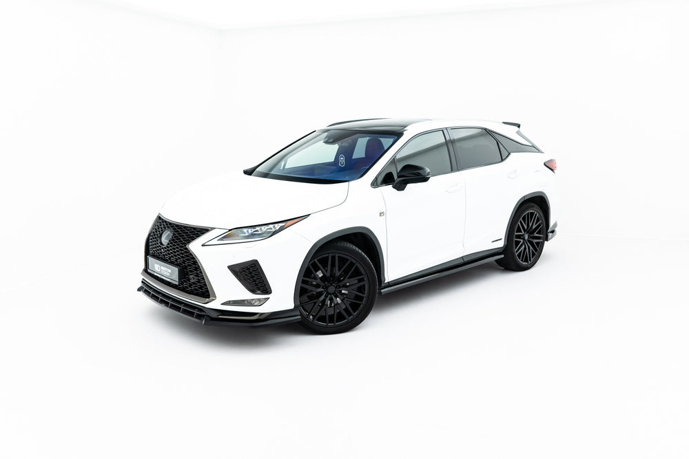 Seitenschweller Erweiterung für Lexus RX F-Sport Mk4 Facelift (Version ohne OEM-Trittbretter) von Maxton Design