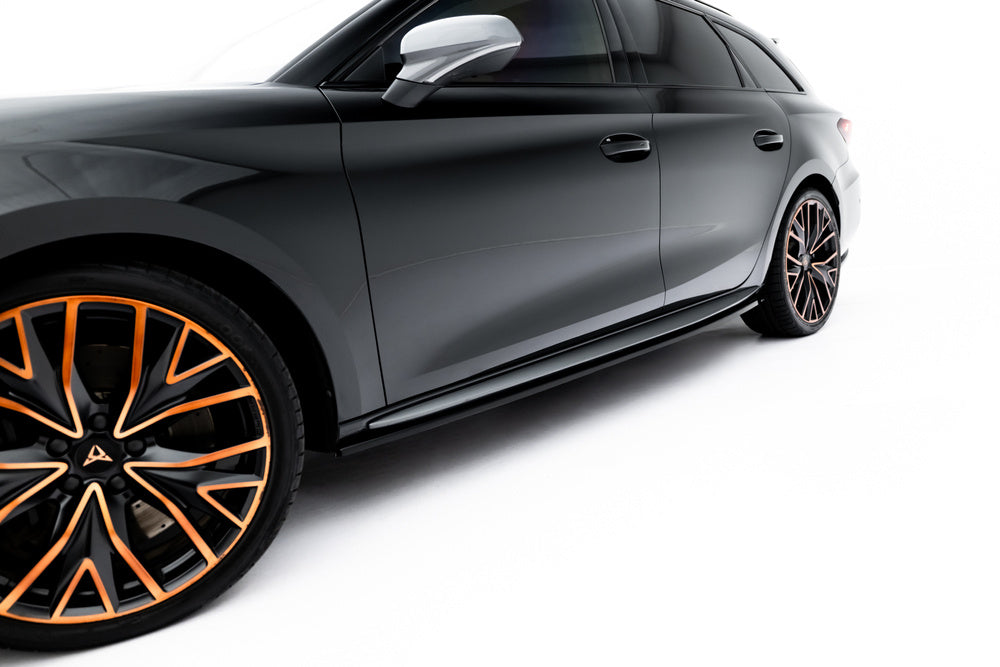 Seitenschweller Erweiterung V.1 für Cupra Leon ST / Hatchback Aero Mk1 Facelift von Maxton Design