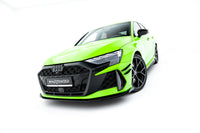 Frontlippe / Frontsplitter / Frontansatz Street Pro mit Flaps für Audi RS3 8Y Sportback 8Y Facelift von Maxton Design