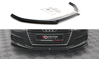 Front Splitter / Cup Schwert / Frontansatz V.2 für Audi A4 B9 von Maxton Design