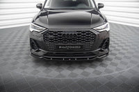 Front Lippe / Front Splitter / Frontansatz V.2 für Audi Q3 F3 Sportback von Maxton Design