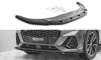 Front Splitter / Cup Schwert / Frontansatz V.2 für Audi Q3 Sportback S-Line von Maxton Design