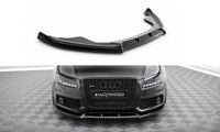 Front Lippe / Front Splitter / Frontansatz V.2 für Audi A5 S-Line / S5 8T von Maxton Design