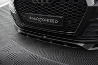 Front Lippe / Front Splitter / Frontansatz V.2 für Audi SQ7 4M von Maxton Design