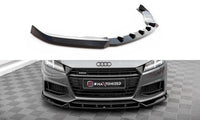 Front Lippe / Front Splitter / Frontansatz V.2 für Audi TT S-Line / TTS 8S von Maxton Design