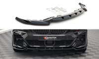 Front Splitter / Cup Schwert / Frontansatz V.2 für BMW X7 M G07 von Maxton Design
