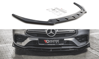 Front lip / front splitter / front apron V.2 for Mercedes-AMG CLA 35 AERO C118 by Maxton Design