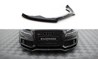 Front Lippe / Front Splitter / Frontansatz V.3 für Audi A5 S-Line / S5 8T von Maxton Design