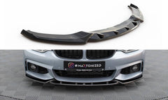 Maxton Design Front Lip / Front Splitter V.3 for BMW 4 F32 M-Package
