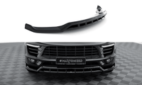 Front Lippe / Front Splitter / Frontansatz V.3 für Porsche Macan Mk1 von Maxton Design