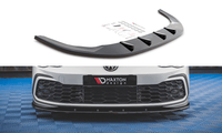 Front Lip / Front Splitter / Front Approach V.1 for VW Golf 8 GTI by Maxton Design