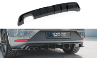 Heck Diffusoransatz für Seat Leon Mk3 FR Facelift von Maxton Design