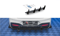 Zentraler Hinterer Splitter für Audi A6 Avant C8 S-Line von Maxton Design