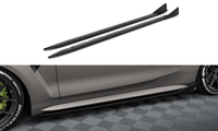 Seitenschweller Erweiterung V.3 CSL Look für BMW M4 G82 von Maxton Design