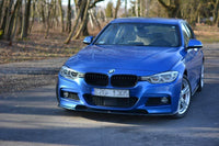 Front Diffusor / Front Splitter / Cup Schwert / Frontansatz V.1für BMW 3er F30/F31 FL mit M-Paket von Maxton Design