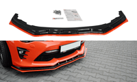 Front Splitter / Cup Schwert / Frontansatz V.4 für Toyota GT86 Facelift ZN6 von Maxton Design